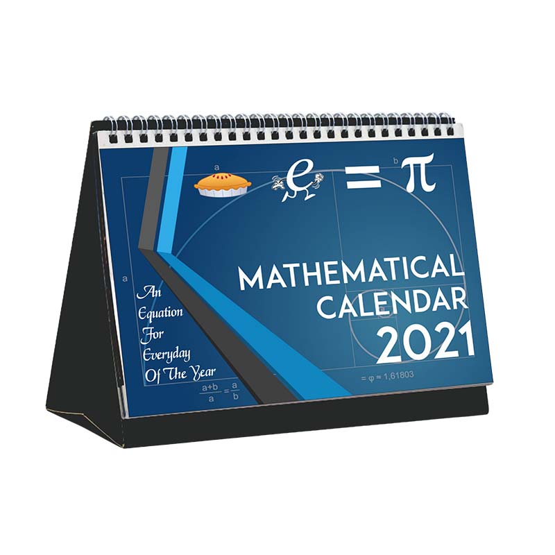 Math Desk Calendar 2021 Koodook 47D
